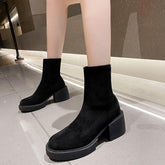 Tide Cool 2022 Fashion New High-heeled Ankle Botas Women-BS01006-Veeddydropshipping